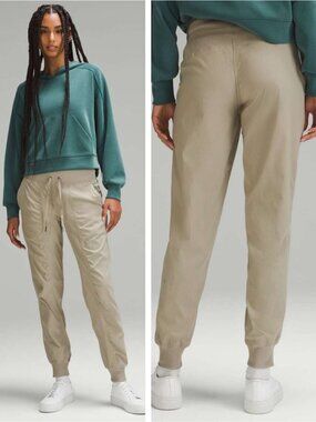 LULULEMON Dance Studio Mid-Rise Jogger Full Length Size 2 Riverstone